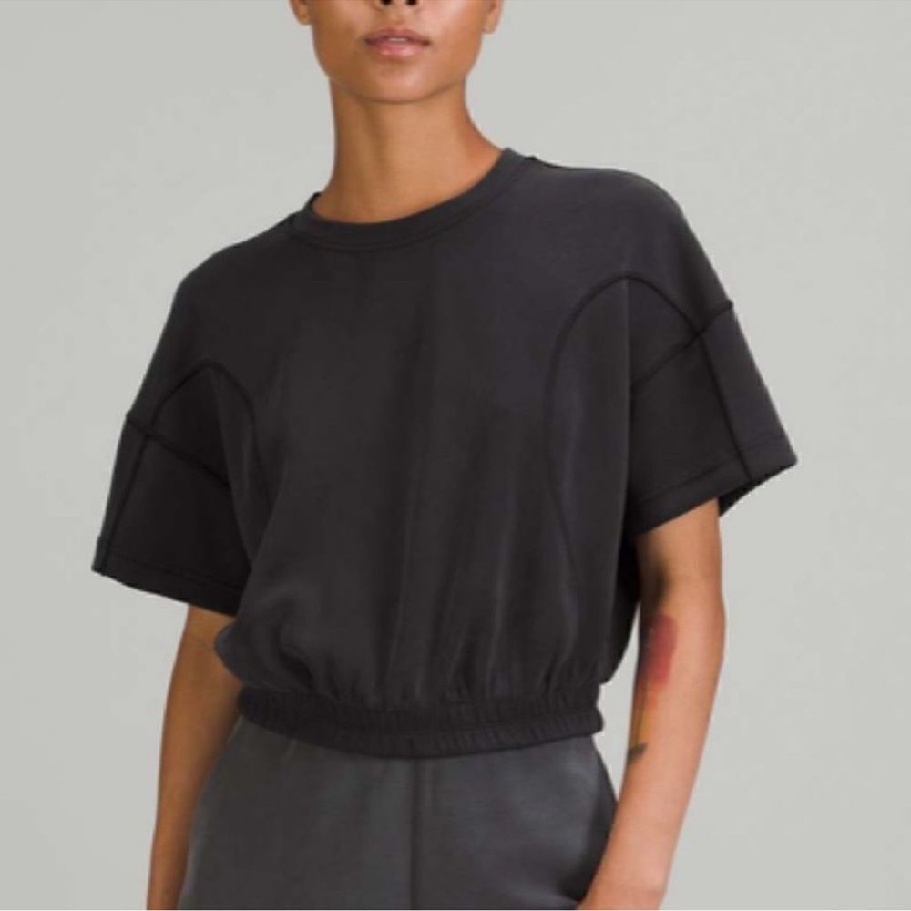 Lululemon Softstreme Gathered T-Shirt Black